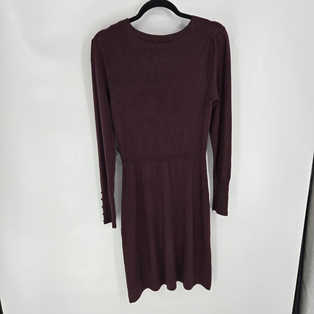 Bcbg maxazria womens small java brown long sleeve… - image 9